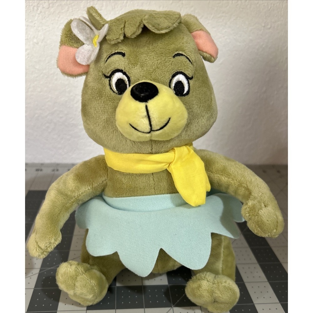 Cindy Bear Yogi's Girlfriend Cartoon Stuffed Animal JellyStone Park Boo Boo 9 in